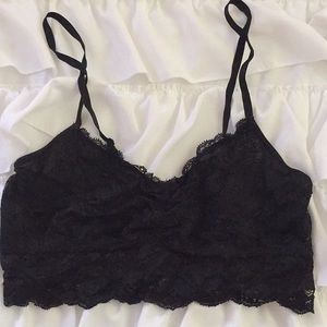 Urban Outfitters black lace bralette